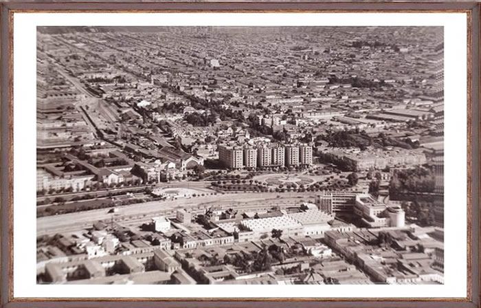 Vista de Santiago.