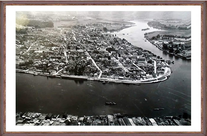 Antigua ciudad de Valdivia.